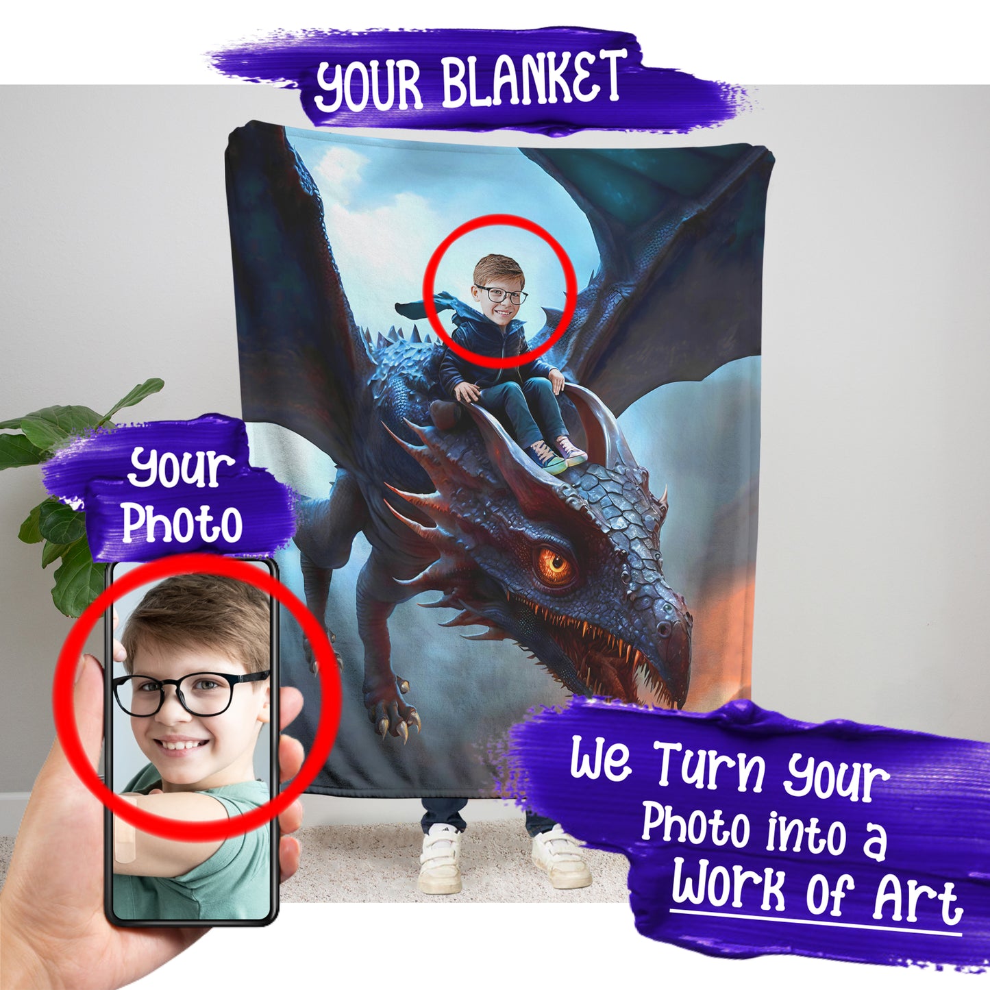 The Black Dragon Blanket