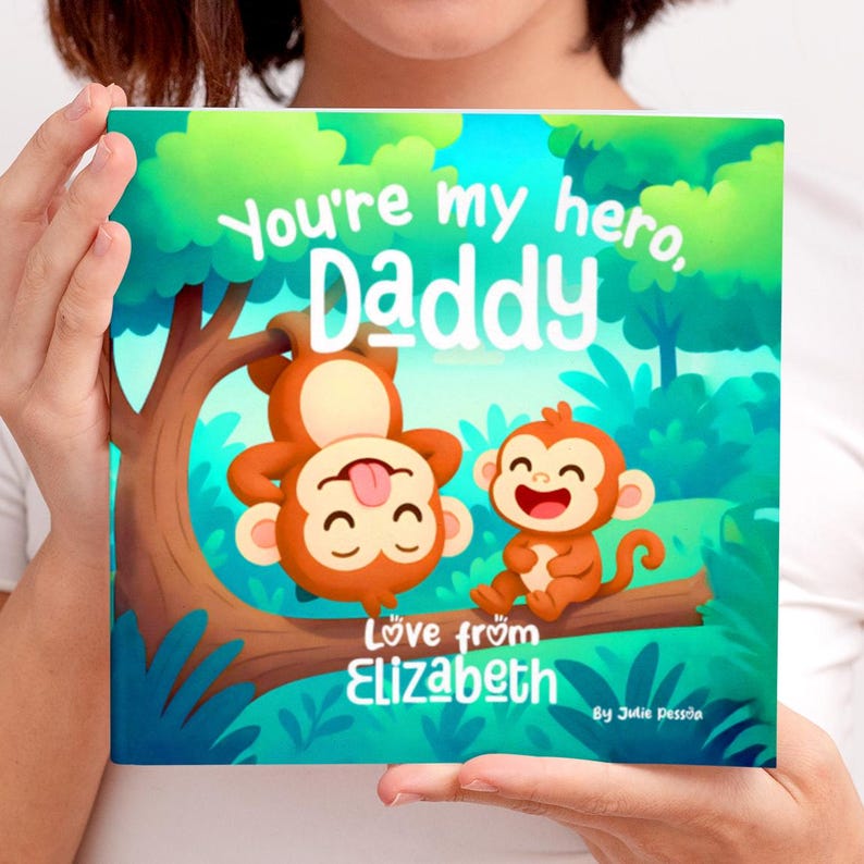 Personalized First Father's Day Book, To Daddy