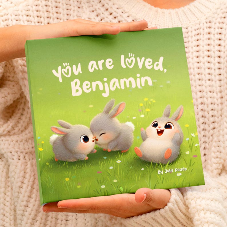 You Are Loved, Personalized Baby Book