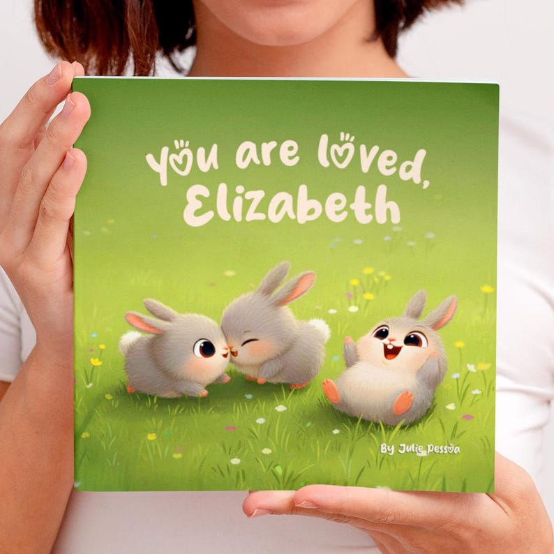 You Are Loved, Personalized Baby Book