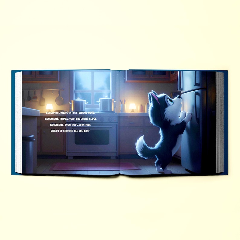 Name Says Goodnight, Personalized Bedtime Book