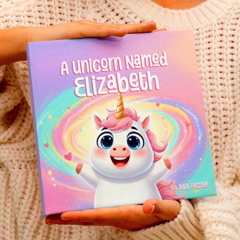 Personalized Unicorn Story Book for Children