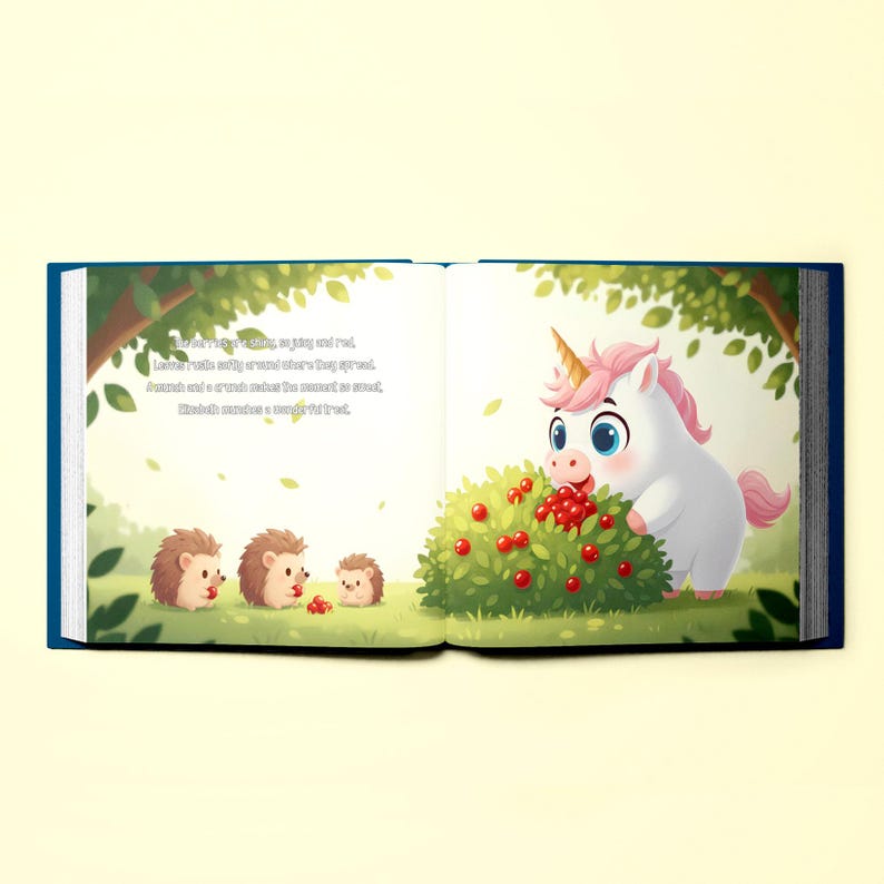Personalized Unicorn Story Book for Children