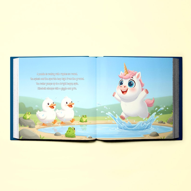 Personalized Unicorn Story Book for Children