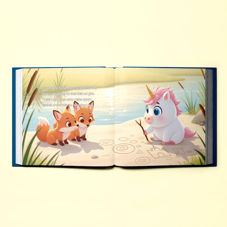Personalized Unicorn Story Book for Children