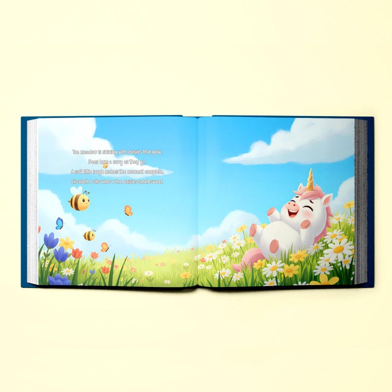 Personalized Unicorn Story Book for Children