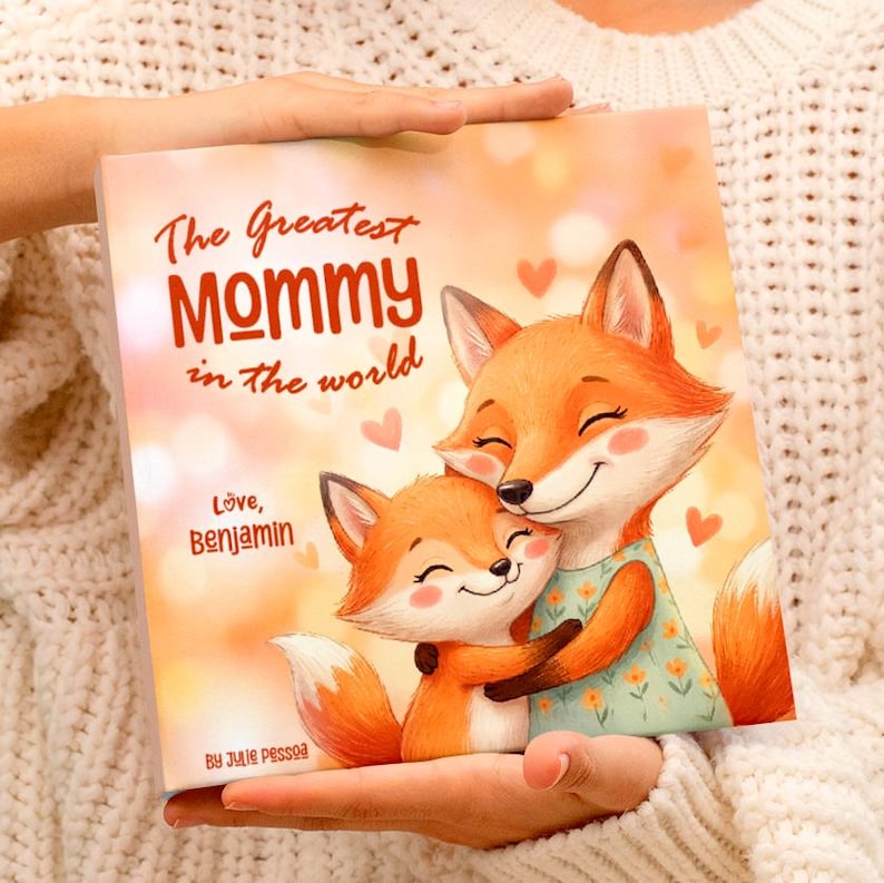 Personalized Mommy Book, Mother's Day Adventure Story