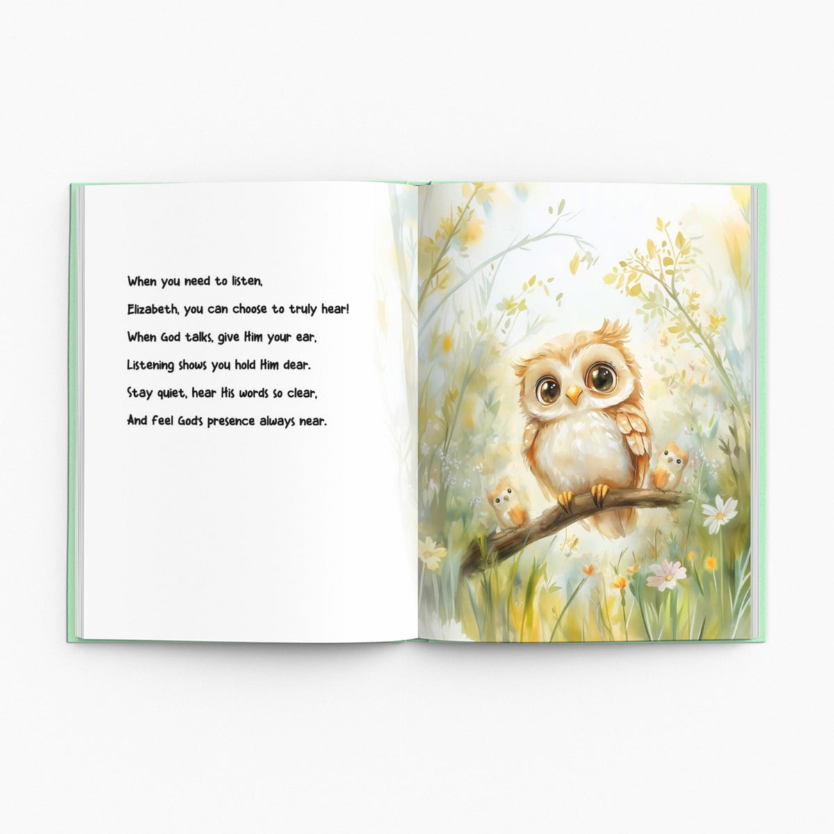God's Choices, Personalized Baptism Book