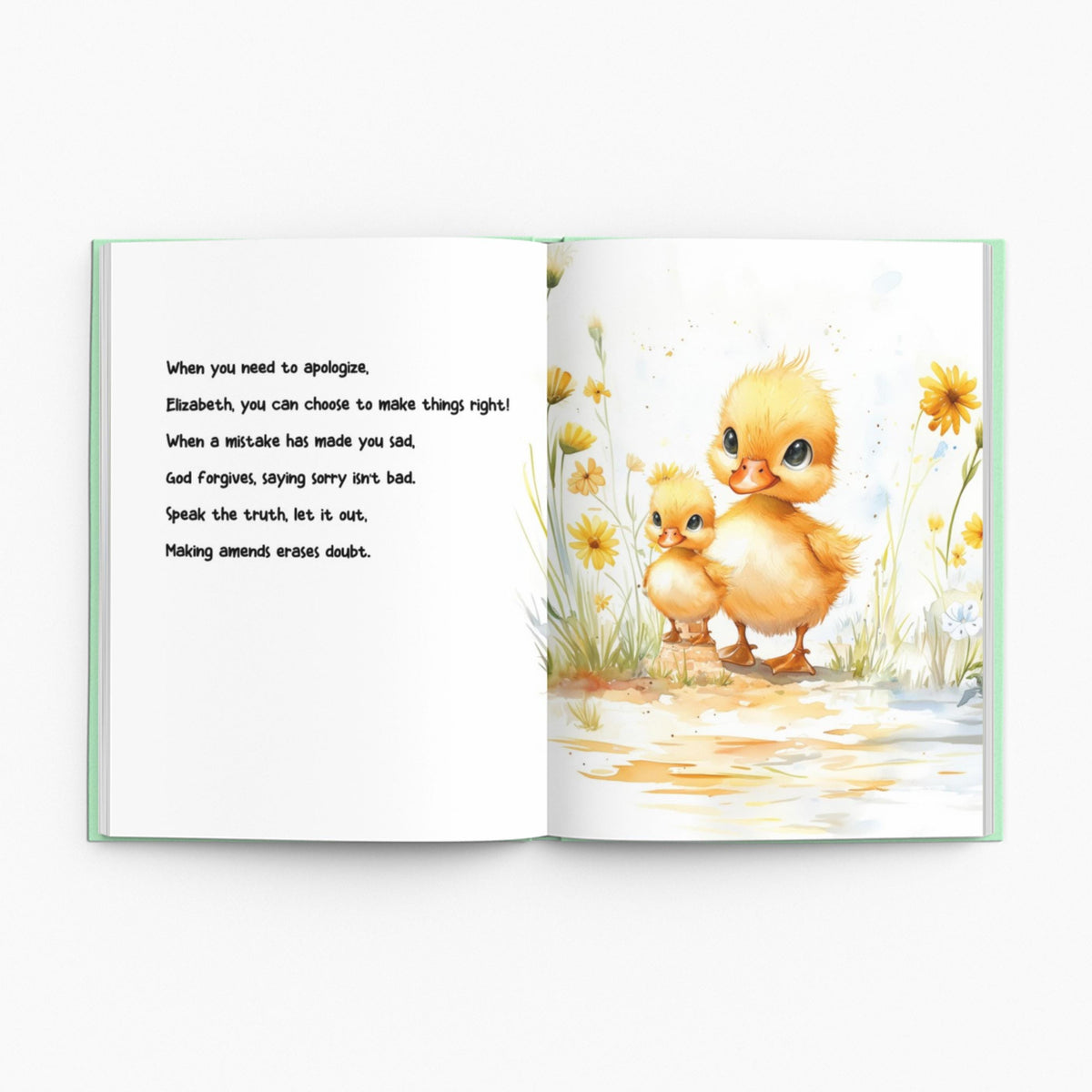 God's Choices, Personalized Baptism Book