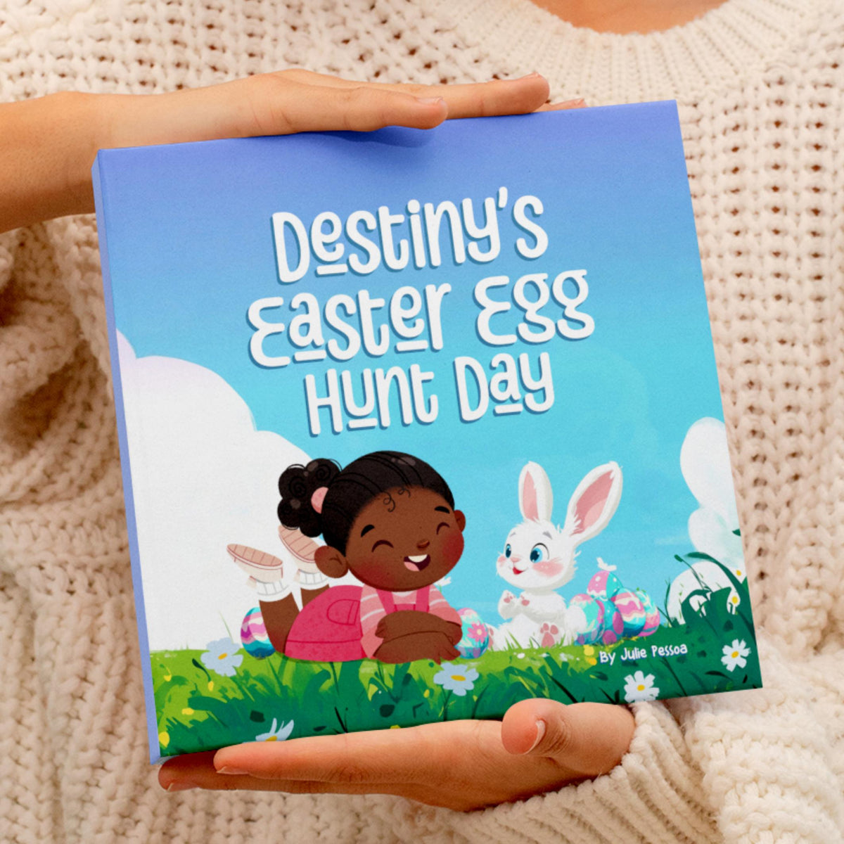 Easter Egg Hunt Day, Personalized Children's Book
