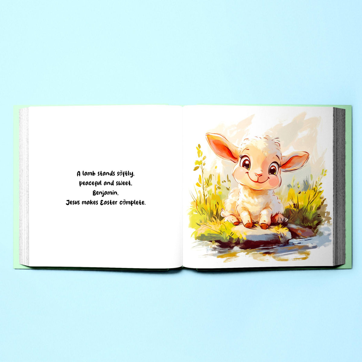 Baby's 1st Easter Book, Personalized First Easter Gift