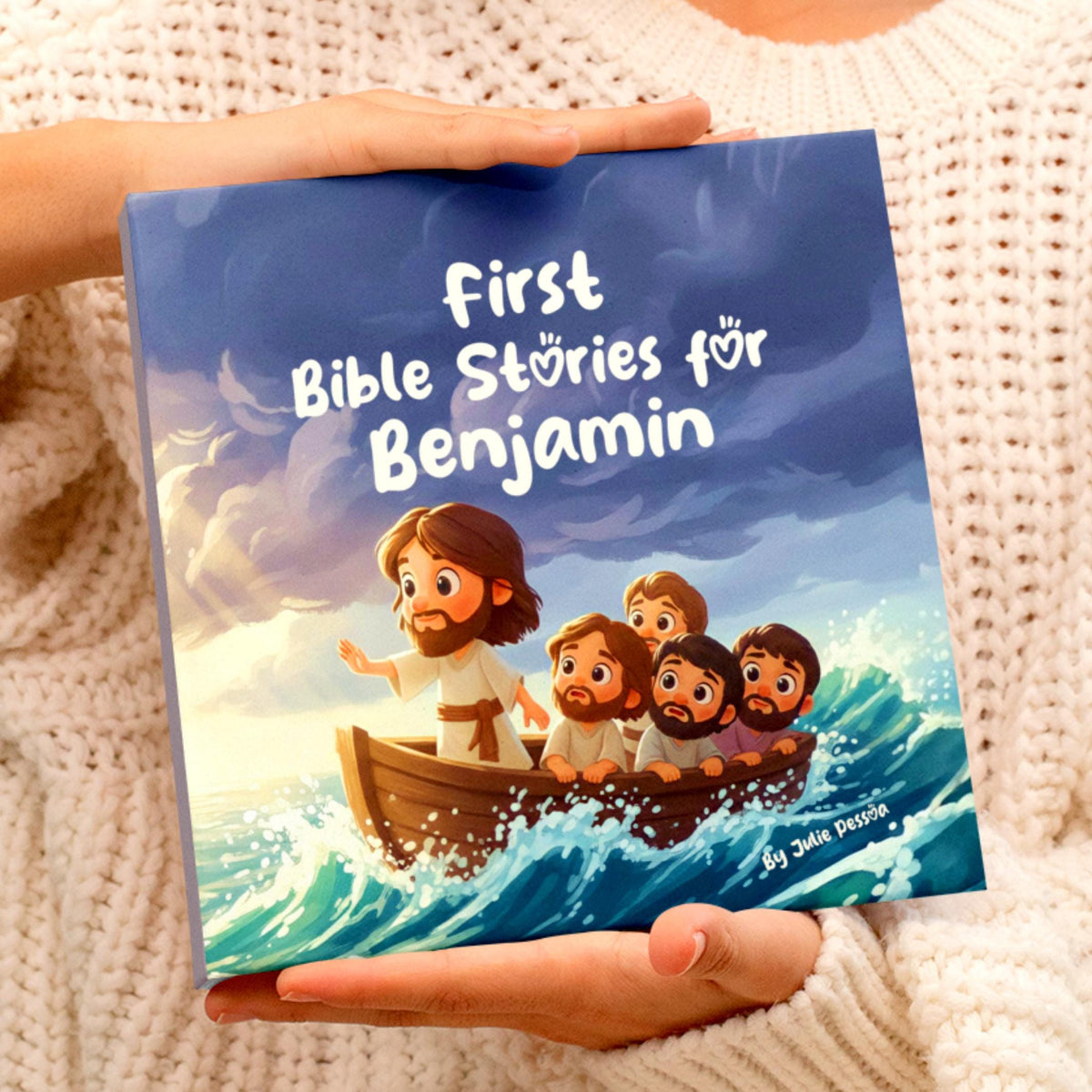 First Bible Stories Book, Personalized Children's Book