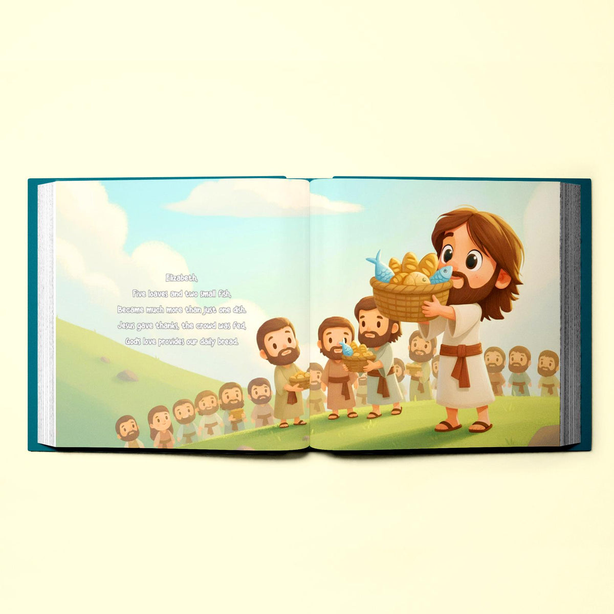 First Bible Stories Book, Personalized Children's Book