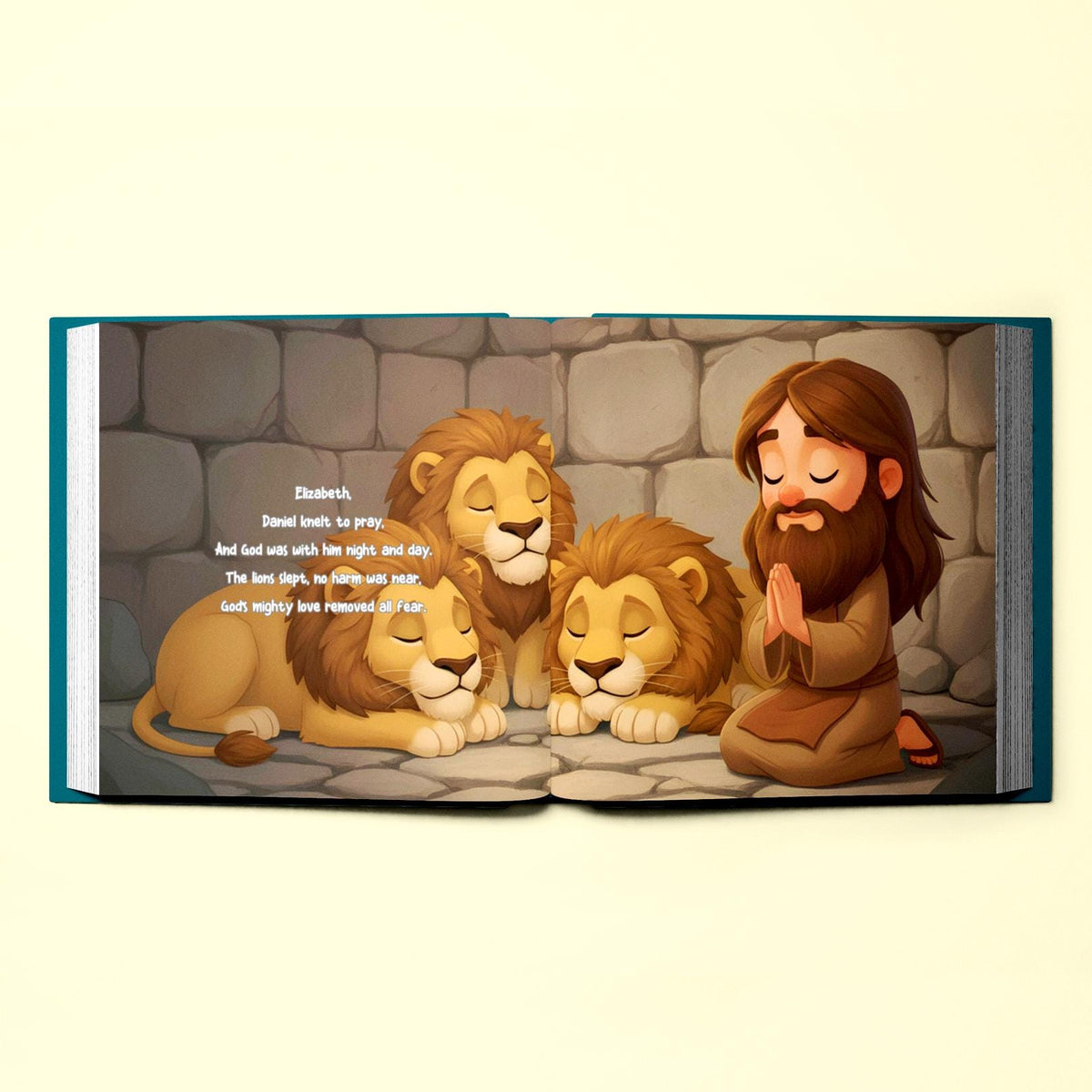 First Bible Stories Book, Personalized Children's Book