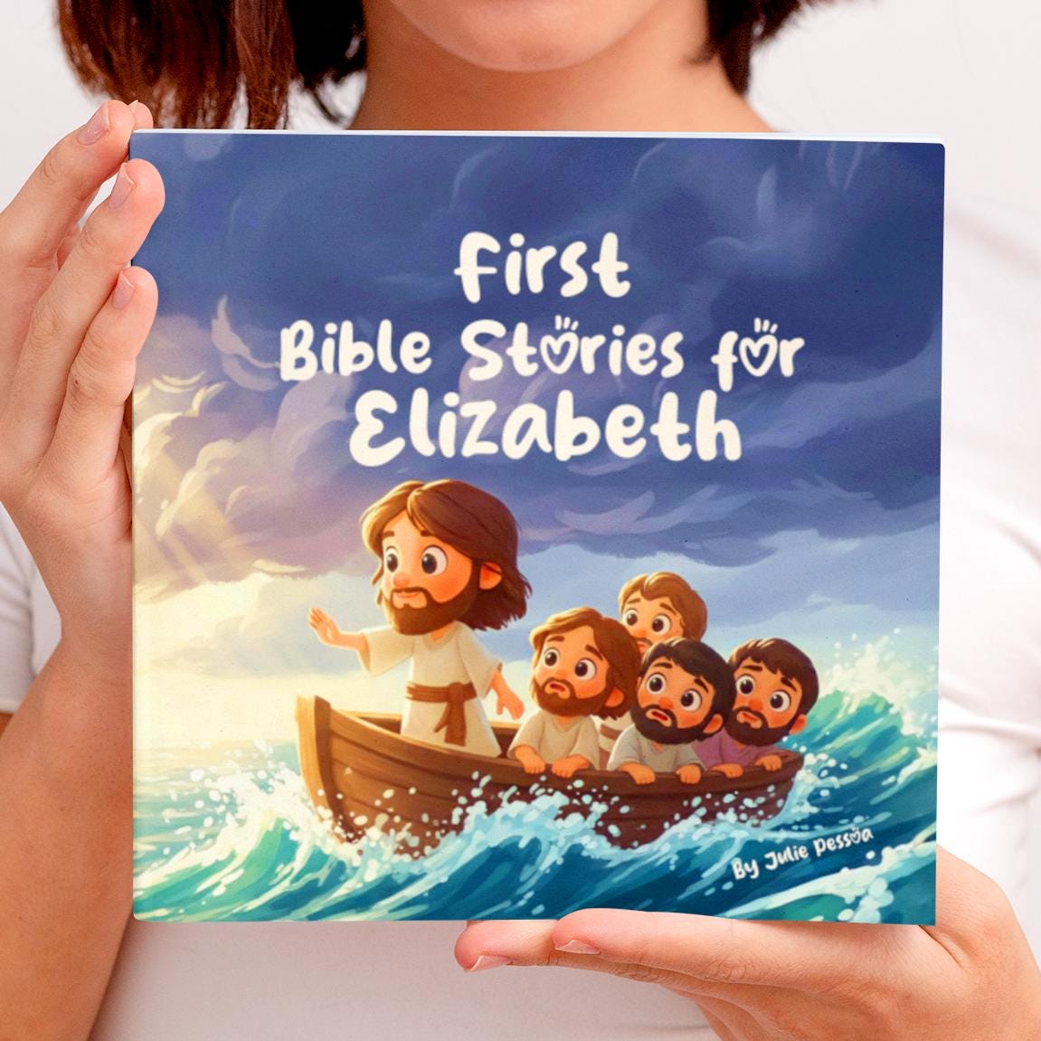 First Bible Stories Book, Personalized Children's Book
