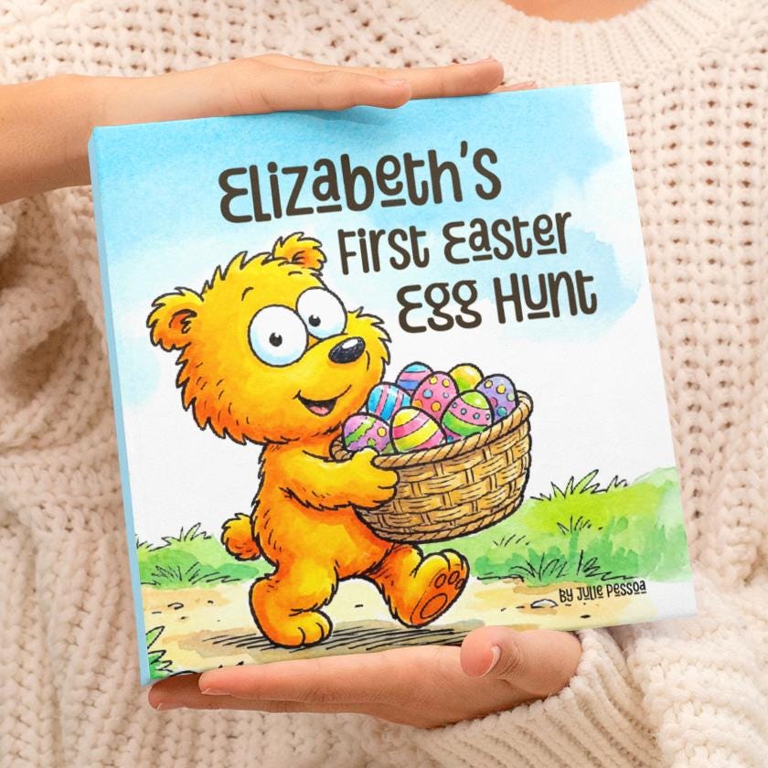 Personalized Baby 1st Easter Book