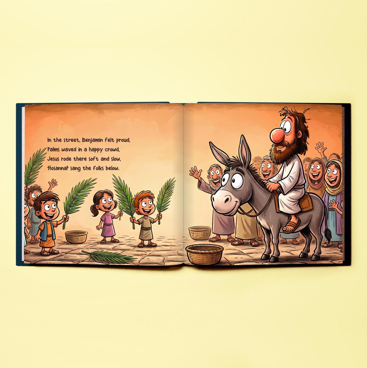 Donkey Ride with Jesus, Personalized Easter Story Book