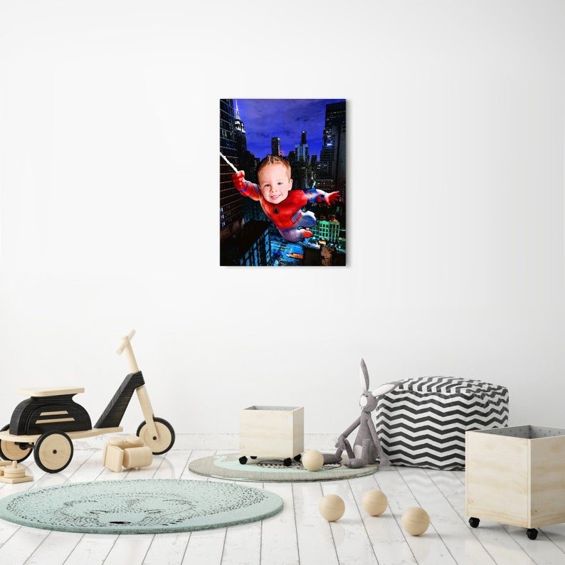 The Baby Spidey Custom Gift For Kids at My Kid's Dream mykidsdream.com