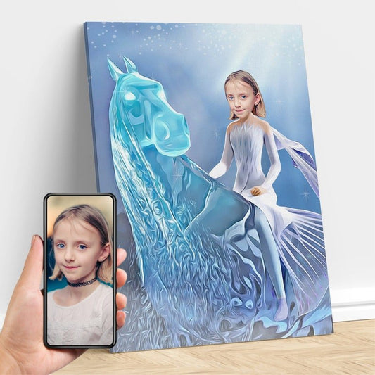 The Frozen Girl Custom Gift For Kids at My Kid's Dream mykidsdream.com