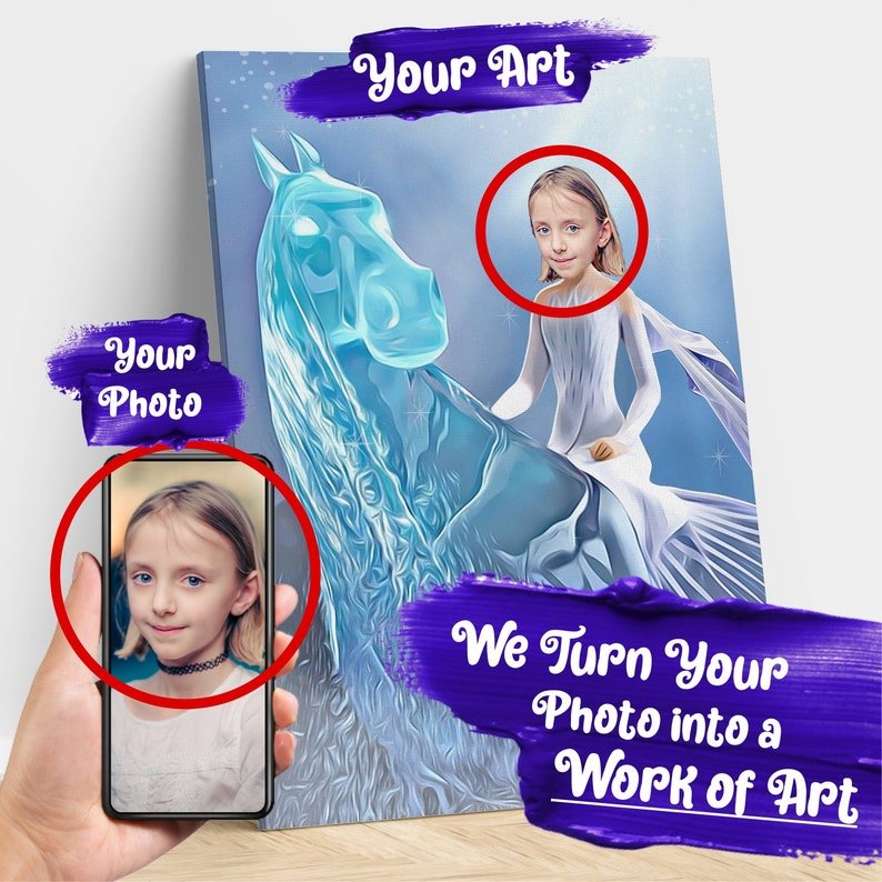 The Frozen Girl Custom Gift For Kids at My Kid's Dream mykidsdream.com