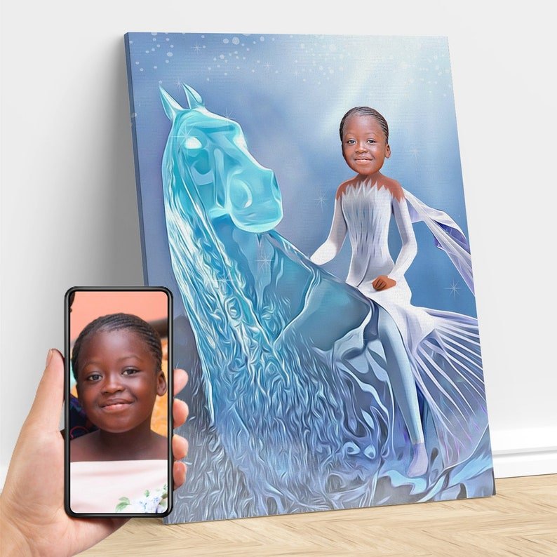 The Frozen Girl Custom Gift For Kids at My Kid's Dream mykidsdream.com