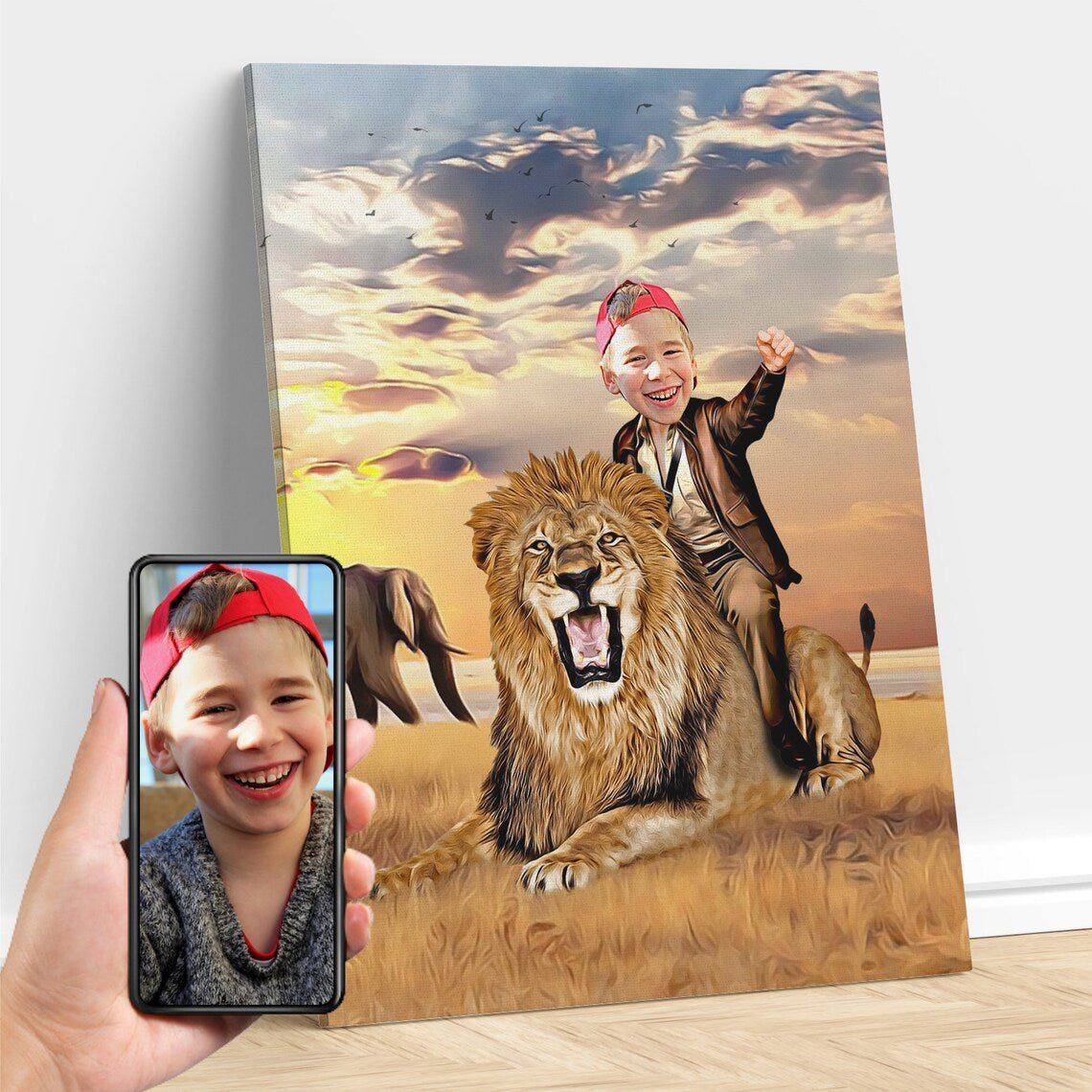 The Lion Tamer Custom Gift For Kids at My Kid's Dream mykidsdream.com