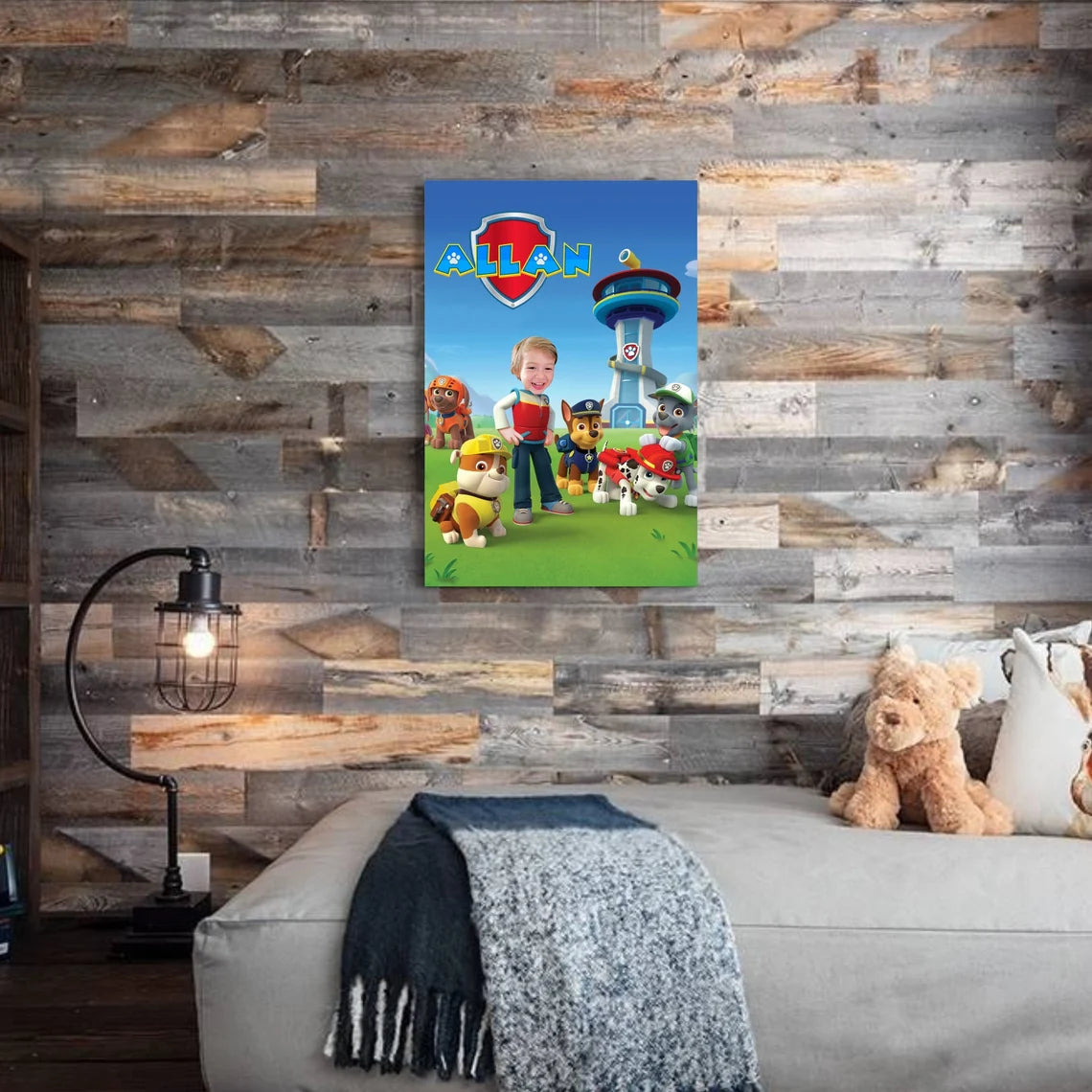 The Paw Patrol Team Custom Gift For Kids at My Kid's Dream mykidsdream.com