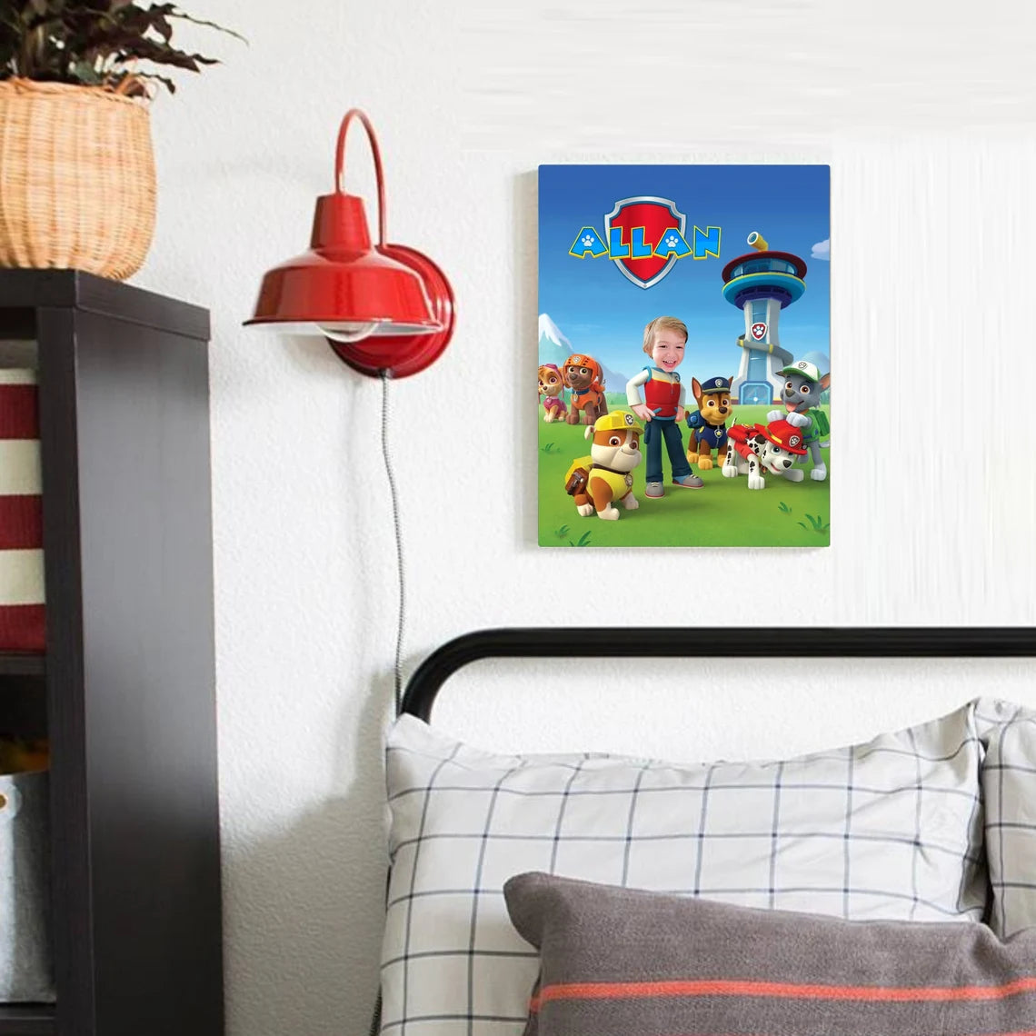 The Paw Patrol Team Custom Gift For Kids at My Kid's Dream mykidsdream.com