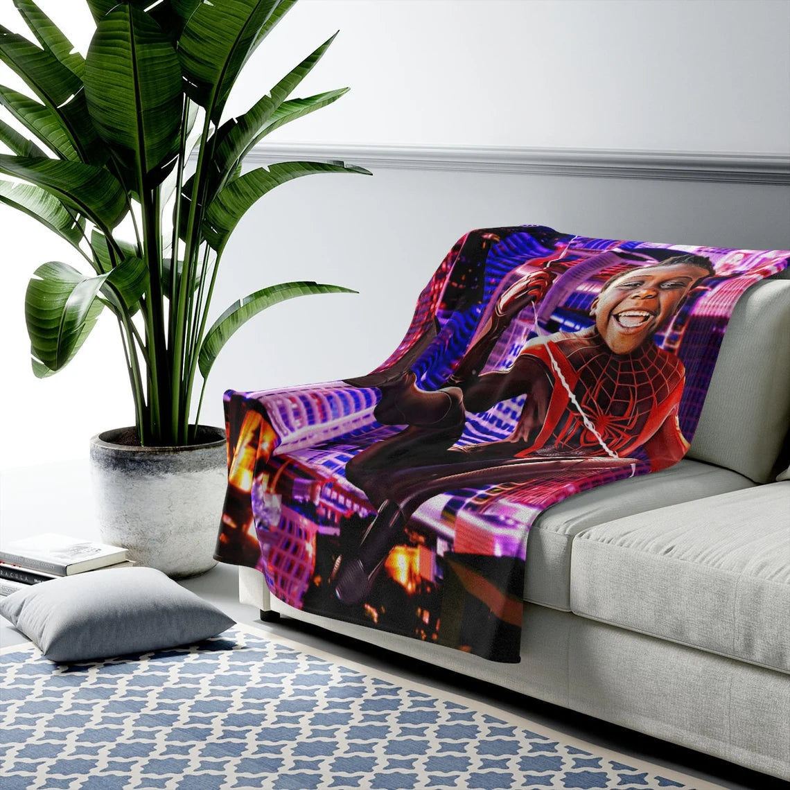 The Miles Morales Blanket