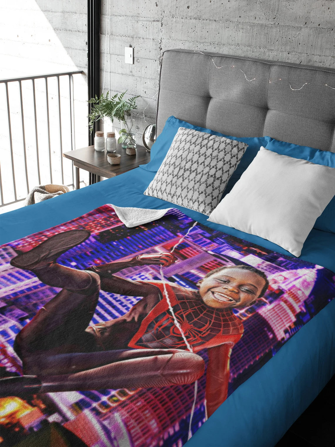 The Miles Morales Blanket