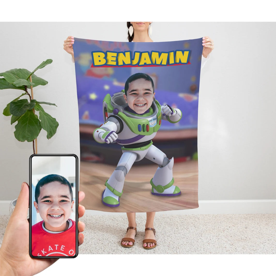 The Buzz Lightyear Blanket