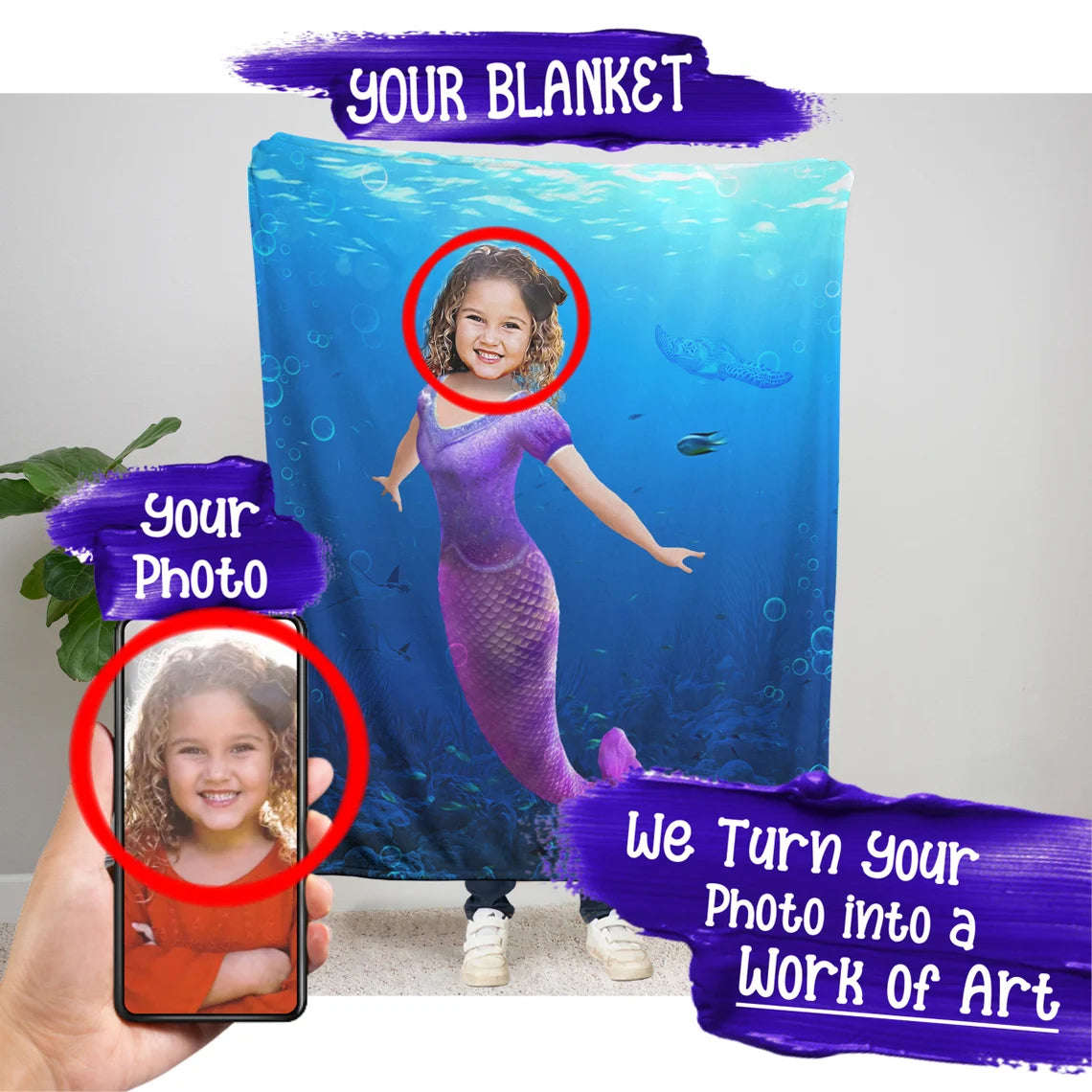 The Mermaid Blanket