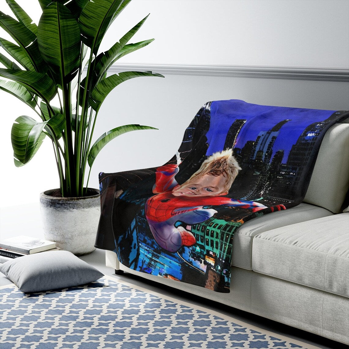 The Baby Spider-Man Blanket