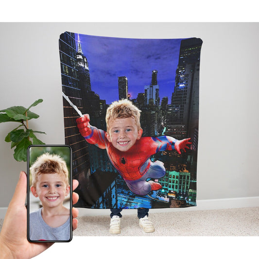 The Baby Spider-Man Blanket