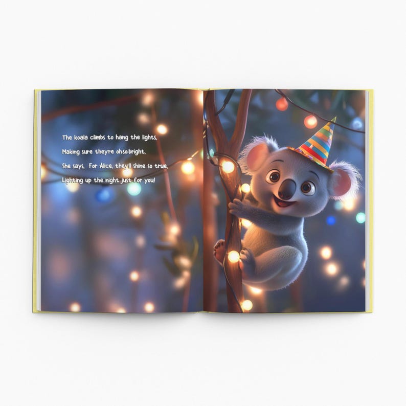 Personalized Birthday Book, My Happy Birthday Book