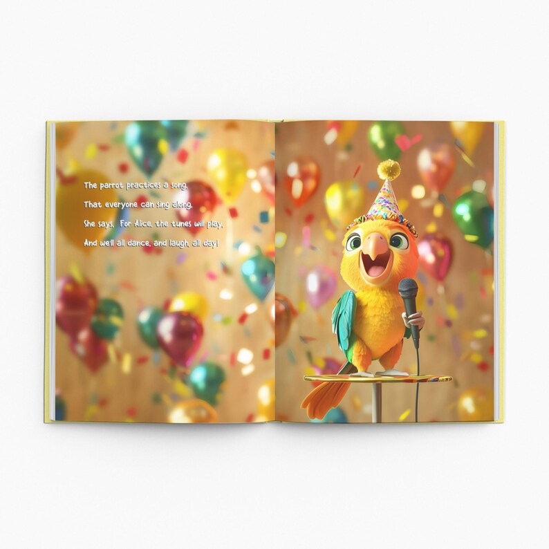 Personalized Birthday Book, My Happy Birthday Book