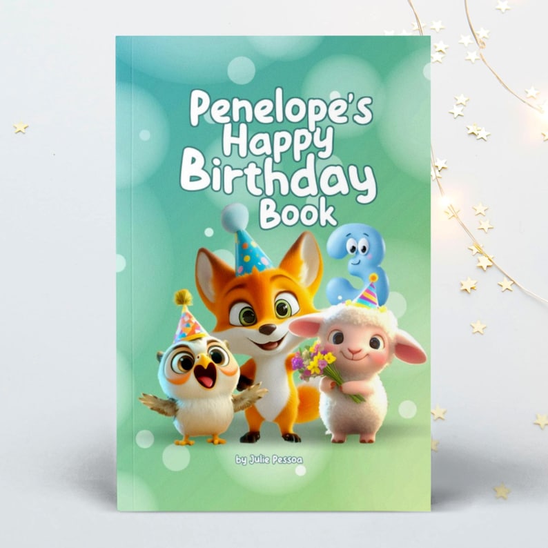 Personalized Birthday Book, My Happy Birthday Book