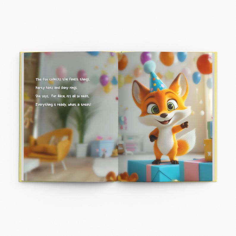 Personalized Birthday Book, My Happy Birthday Book