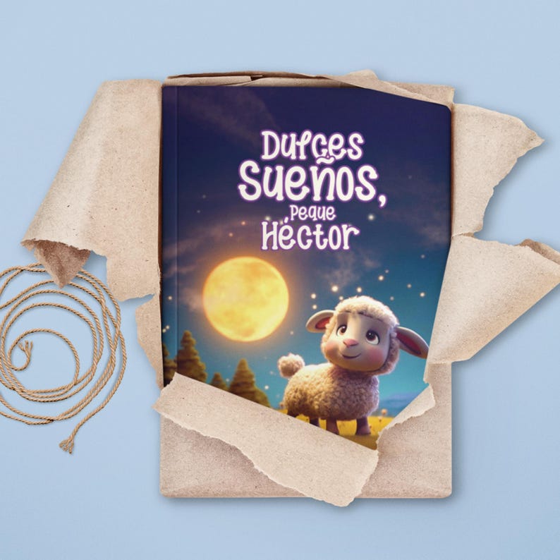 Regalo para Bebé, Personalized Farm Animals Book in Spanish