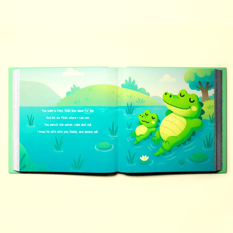 Personalized First Father's Day Book, To Daddy