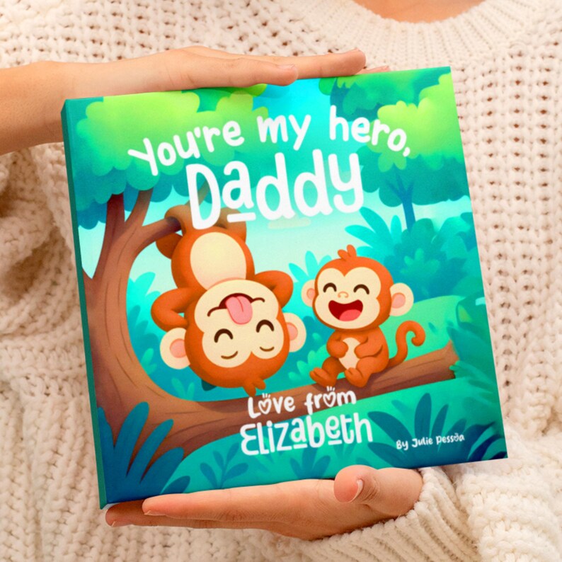 Personalized First Father's Day Book, To Daddy