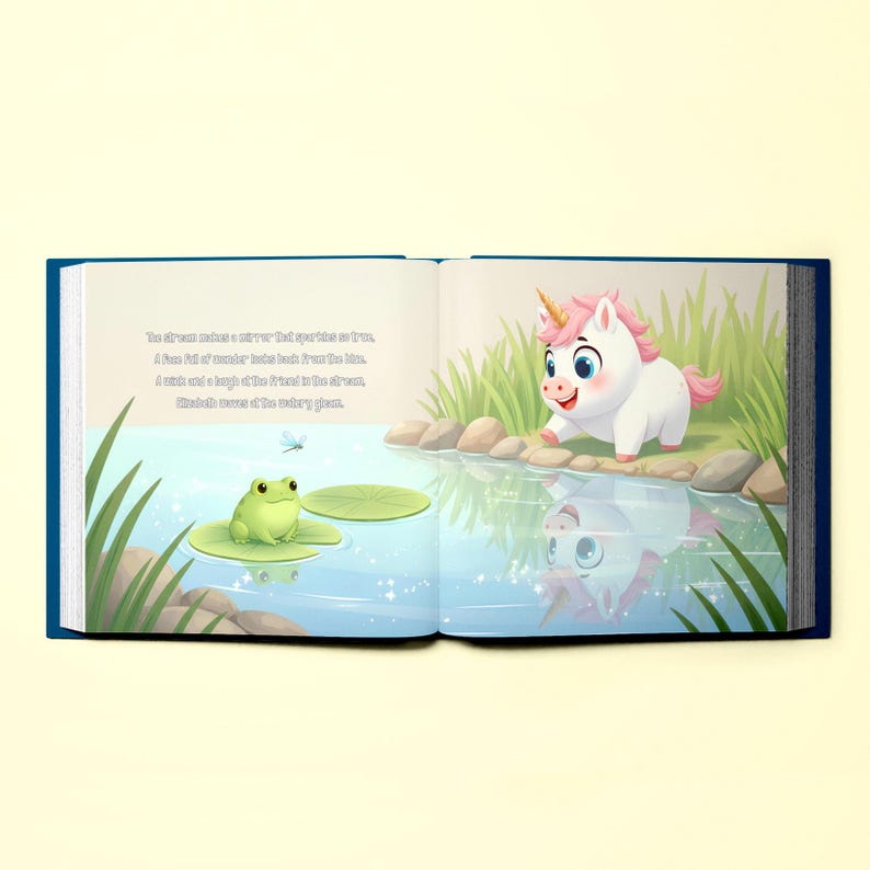Personalized Unicorn Story Book for Children
