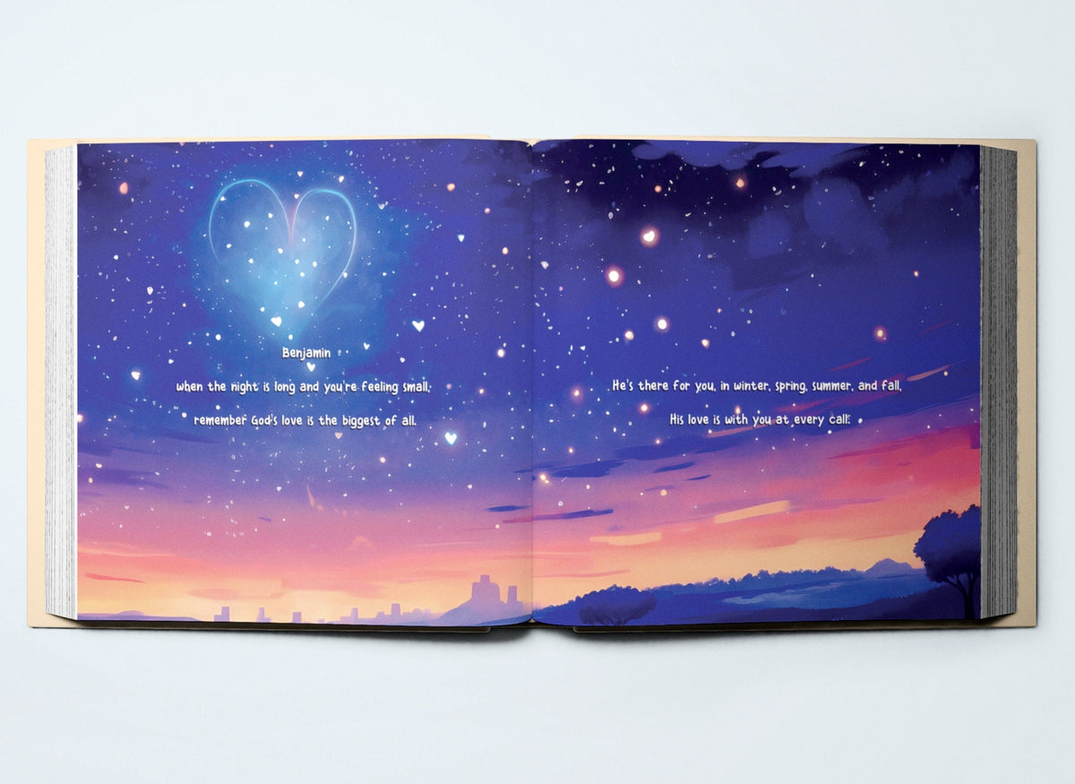 God Loves You, Personalized Children's Book