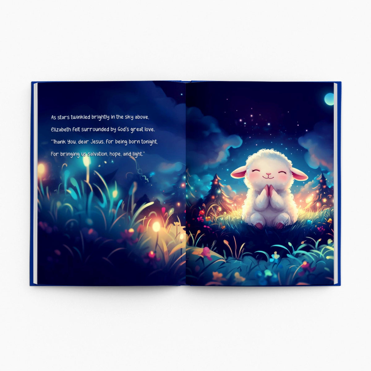 Personalized Jesus at Christmas Book for Children