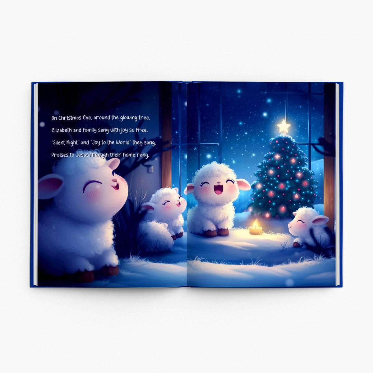 Personalized Jesus at Christmas Book for Children