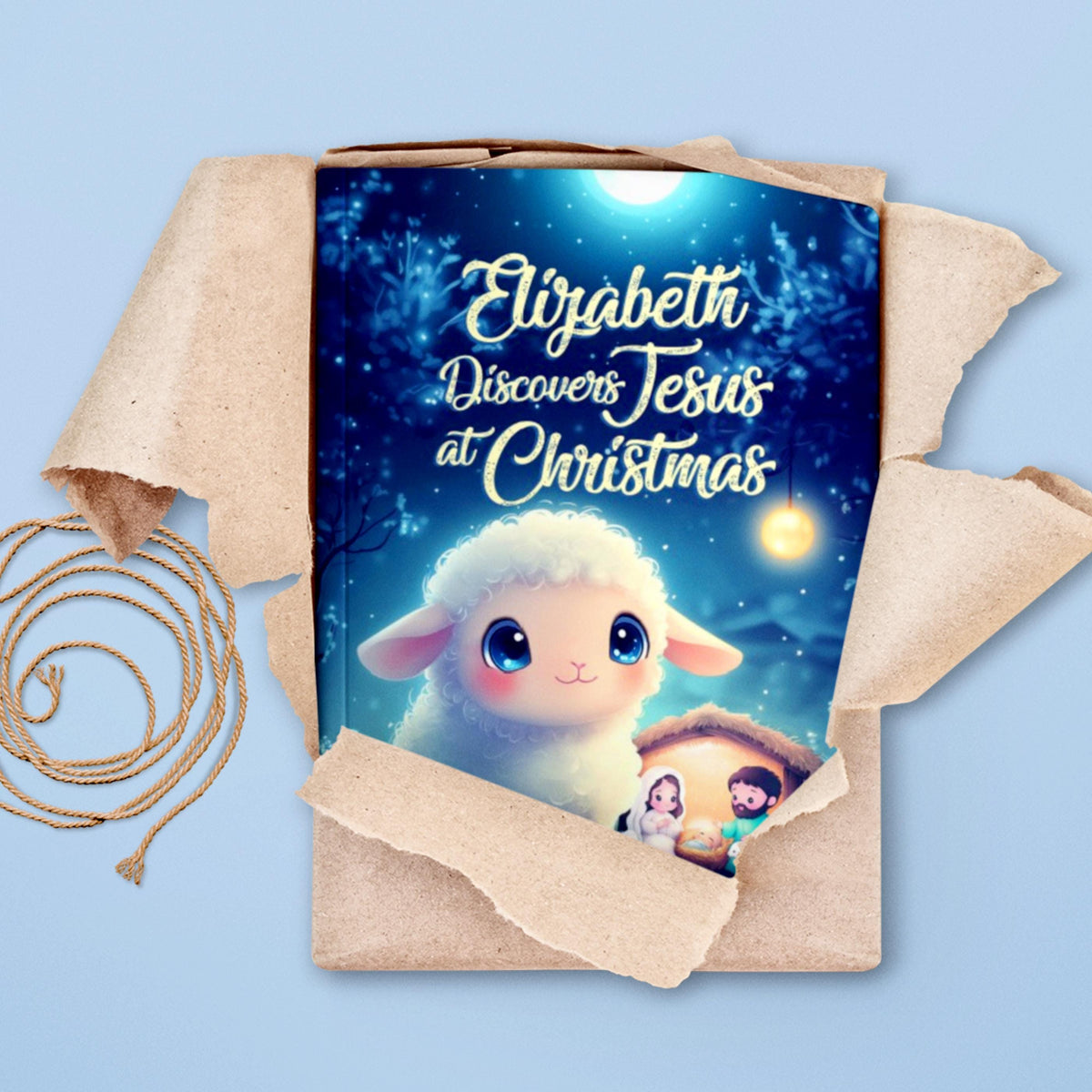 Personalized Jesus at Christmas Book for Children