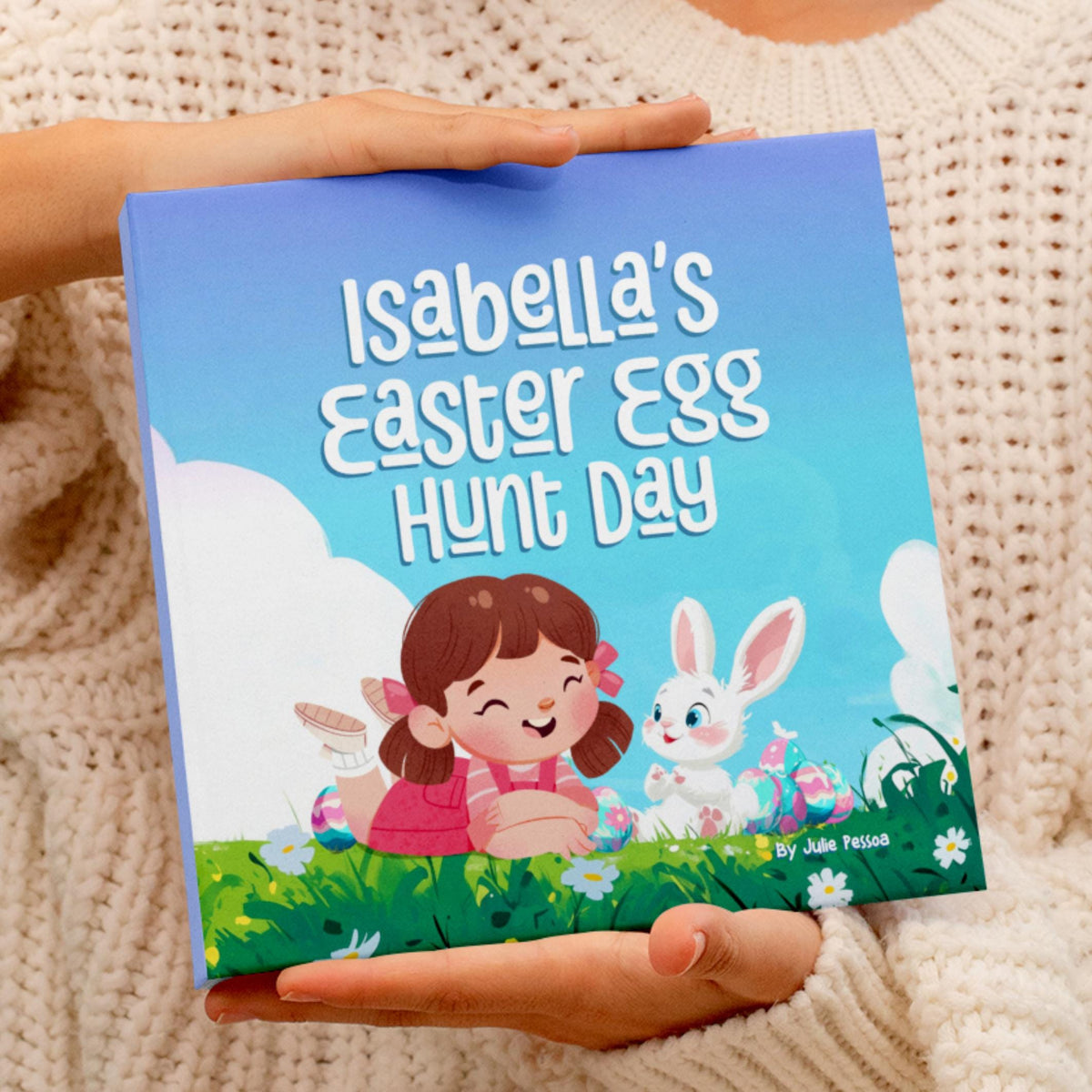Easter Egg Hunt Day, Personalized Children's Book