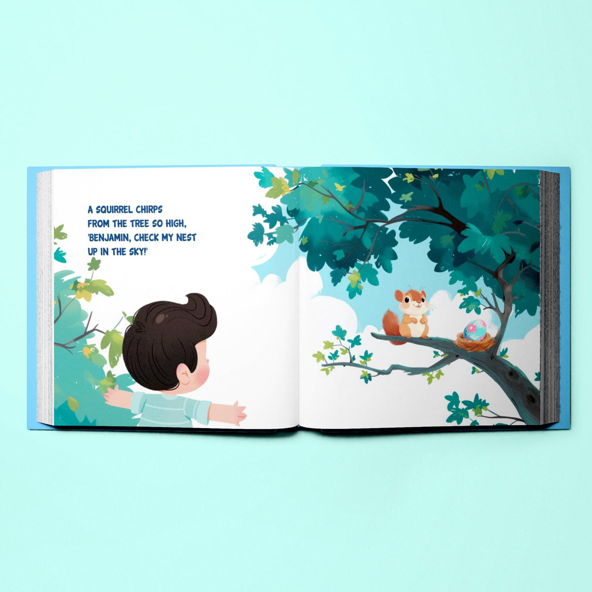 Easter Egg Hunt Day, Personalized Children's Book