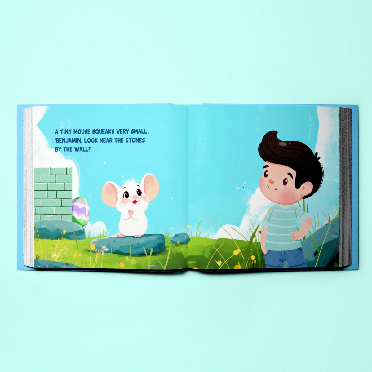 Easter Egg Hunt Day, Personalized Children's Book