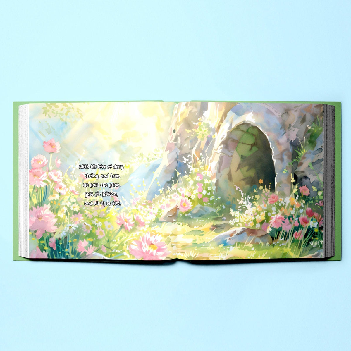 Jesus Easter Book for Kids 5+